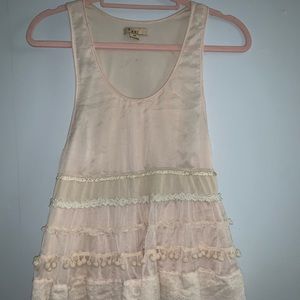 Tiered Chiffon Shirt